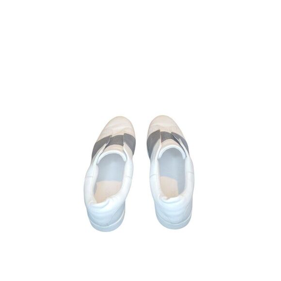 Vince Sneakers Women Sz 9 Leather Slip On White Designer Everyday Workwear - Picture 4 of 6